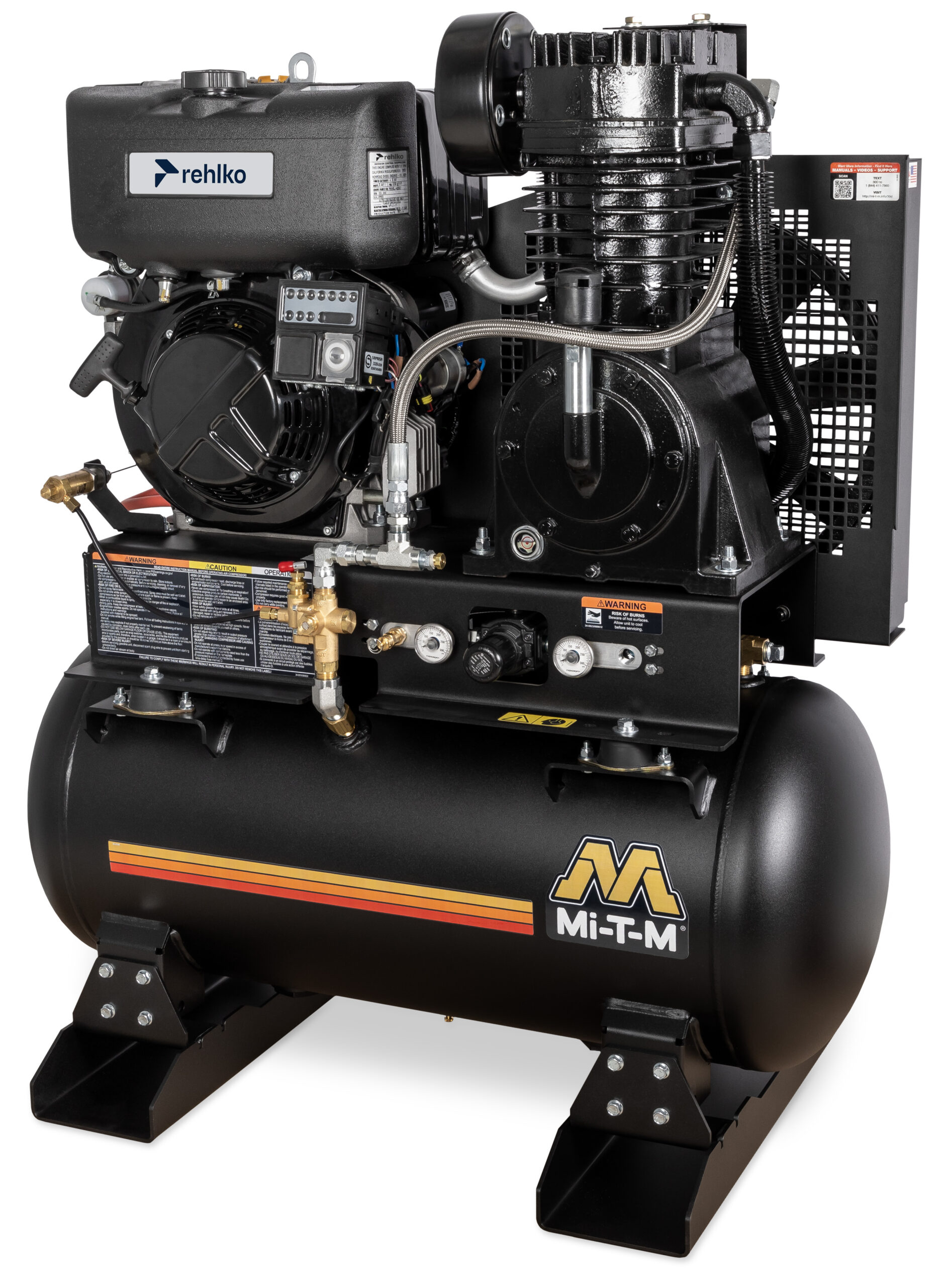 30-GALLON Industrial Two Stage - Diesel ABS-9KD-30H