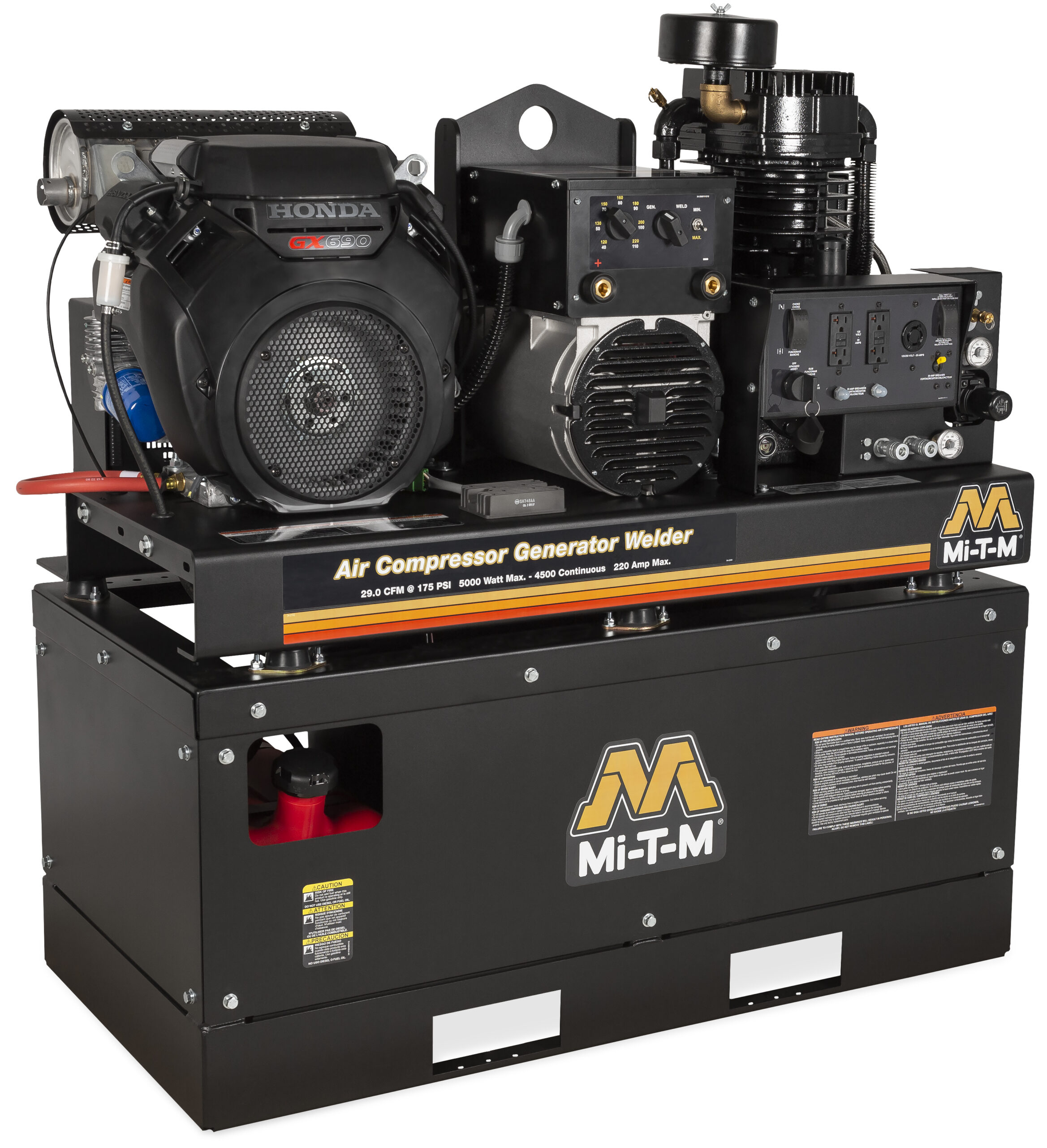 20-GALLON Industrial Two Stage - Gasoline Stationary AGW-SH22-20M