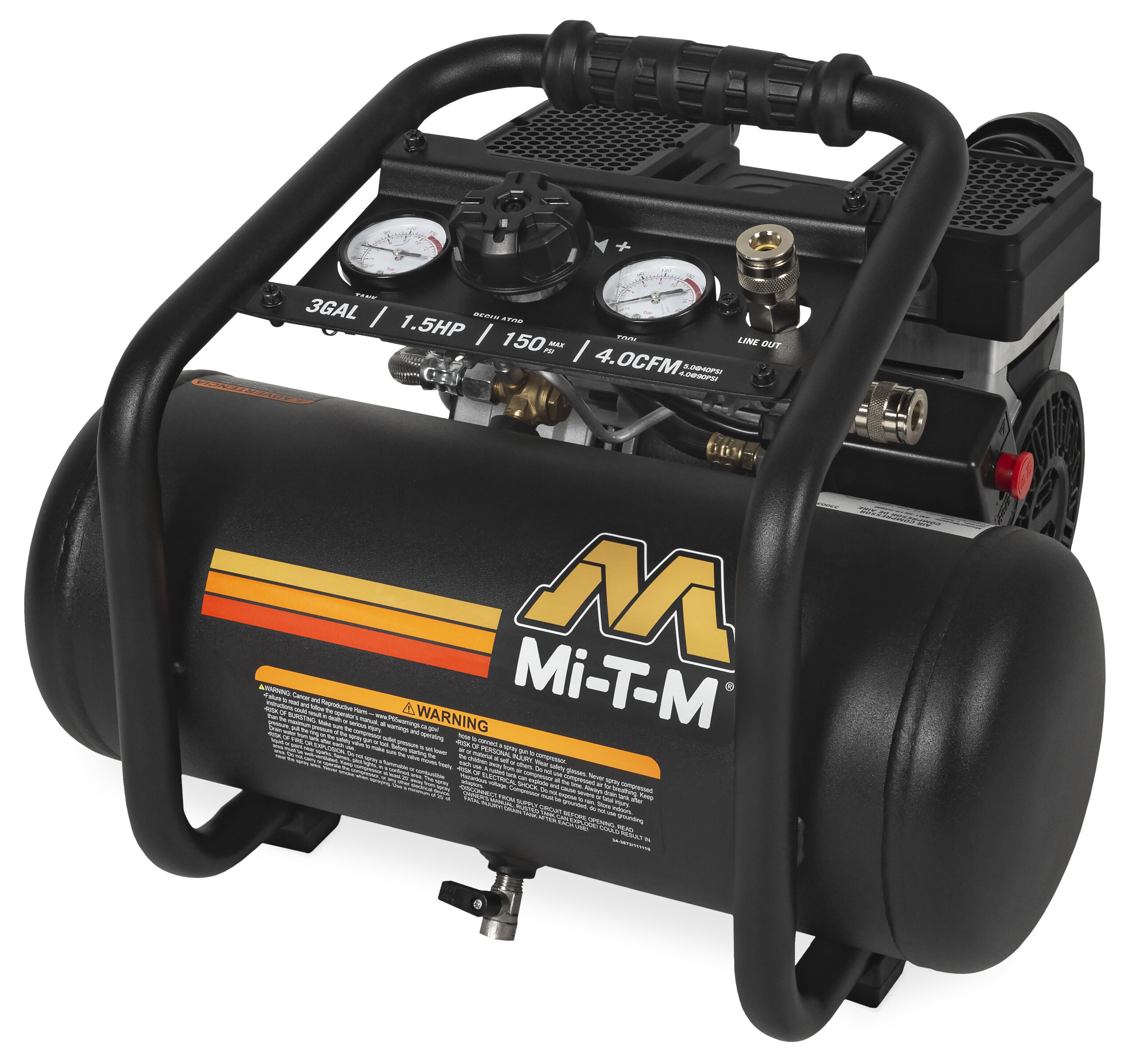 3-GALLON WORK PRO SERIES Residential/Commercial Single Stage - Electric AM1-HE15-03QM