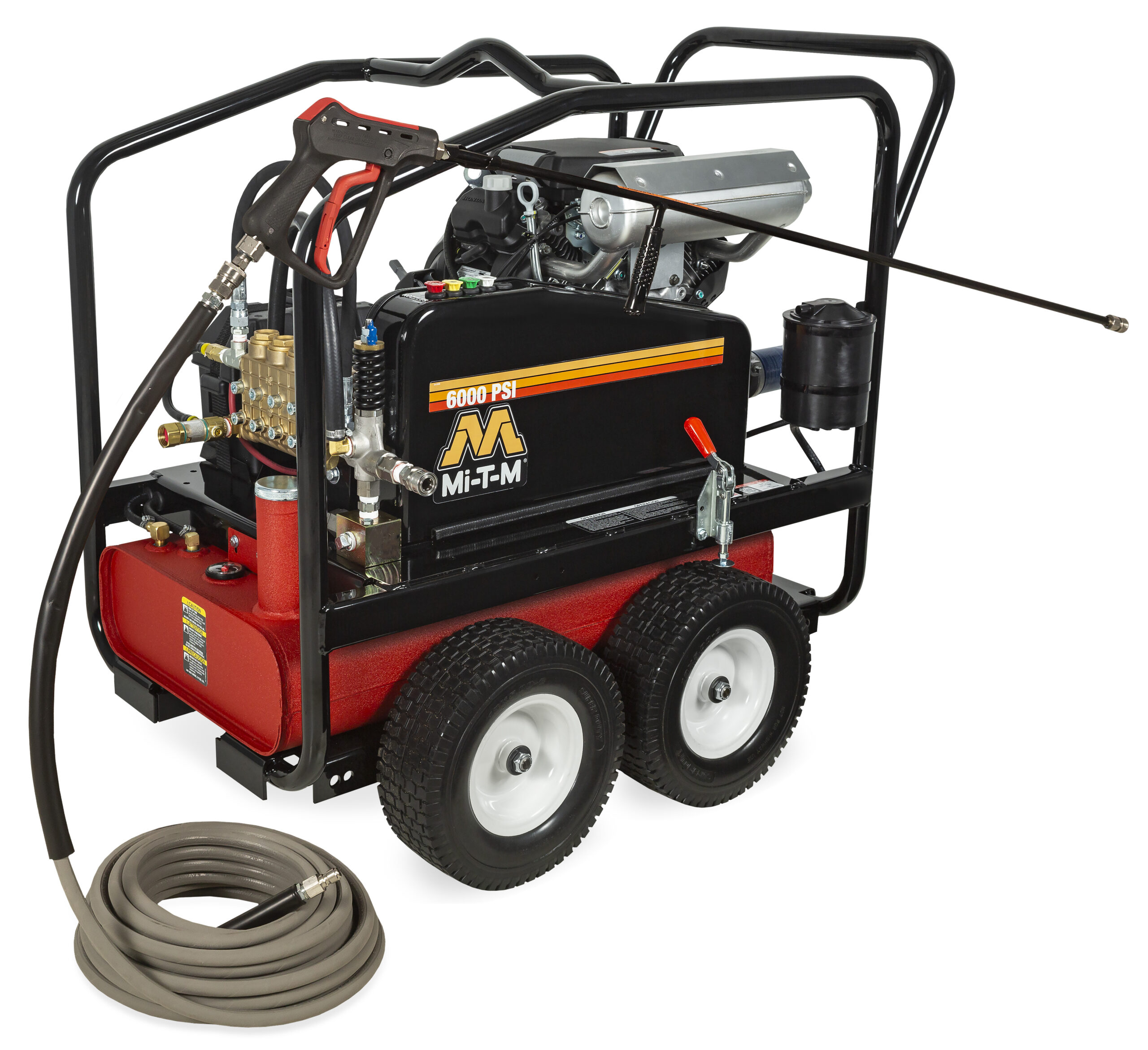 Premium Series Gasoline Portable Roll Cage Belt Drive - DC-6004-WC4H6G