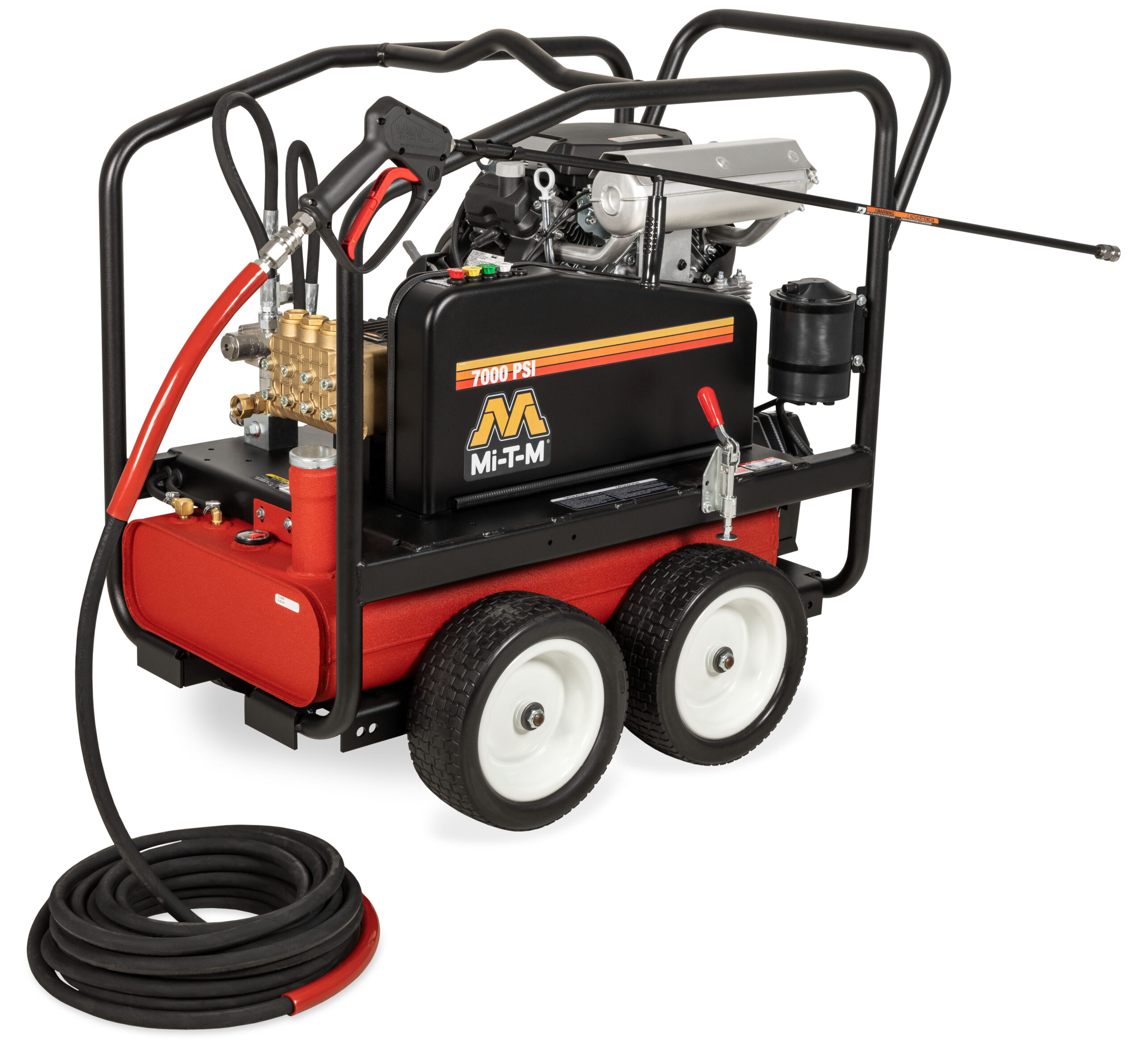 Premium Series Gasoline Portable Roll Cage Belt Drive - DC-7004-WC4H6G